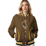 customized-wyoming-cowboys-chevron-arrow-brown-varsity-jacket-best-selling.webp