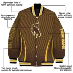 customized-wyoming-cowboys-chevron-arrow-brown-varsity-jacket-best-selling.webp
