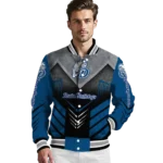 drake bulldogs arrow layer blue black varsity jacket best selling.webp