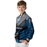 drake bulldogs arrow layer blue black varsity jacket best selling.webp