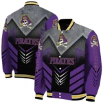 east carolina pirates arrow layer purple black varsity jacket best selling.webp