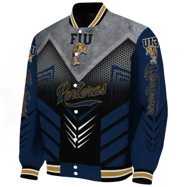 fiu panthers arrow layer blue black varsity jacket best selling.webp
