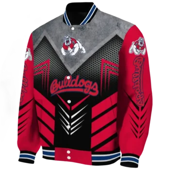 fresno state bulldogs arrow layer red black varsity jacket best selling.webp