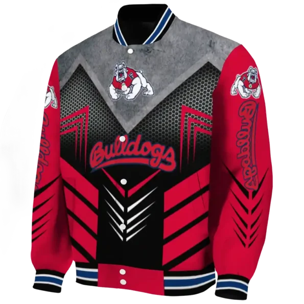 fresno state bulldogs arrow layer red black varsity jacket best selling.webp