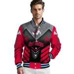 fresno state bulldogs arrow layer red black varsity jacket best selling.webp