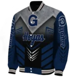 georgetown hoyas arrow layer blue black varsity jacket best selling.webp