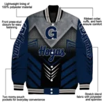 georgetown hoyas arrow layer blue black varsity jacket best selling.webp