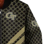 georgia-tech-yellow-jackets-triple-side-stripes-gold-black-bomber-jacket-best-selling.webp