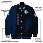 gonzaga-bulldogs-triple-side-stripes-blue-black-varsity-jacket-best-selling.webp