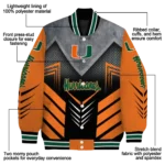 miami-hurricanes-arrow-layer-orange-black-varsity-jacket-best-selling.webp