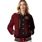 minnesota-golden-gophers-triple-side-stripes-maroon-black-varsity-jacket-best-selling.webp