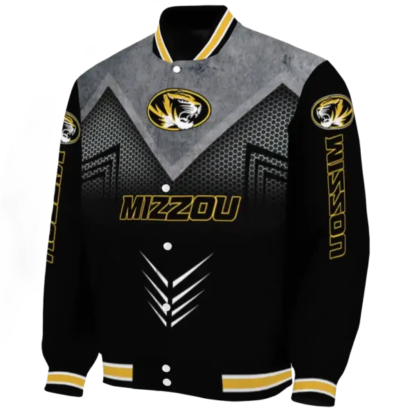 missouri tigers arrow layer black varsity jacket best selling