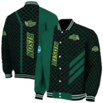 north-dakota-state-bison-triple-side-stripes-green-black-varsity-jacket-best-selling.webp