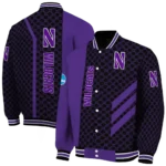 northwestern-wildcats-triple-side-stripes-purple-black-varsity-jacket-best-selling.webp
