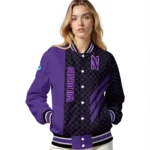 northwestern-wildcats-triple-side-stripes-purple-black-varsity-jacket-best-selling.webp