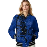 personalized-air-force-falcons-hexagon-cluster-blue-black-varsity-jacket-best-selling.webp