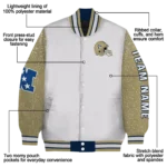 personalized-akron-zips-speckled-arms-blue-gray-varsity-jacket-best-selling.webp