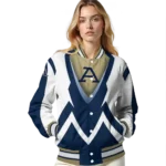 personalized-akron-zips-v-stripes-blue-white-varsity-jacket-best-selling.webp