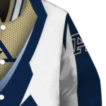 personalized-akron-zips-v-stripes-blue-white-varsity-jacket-best-selling.webp