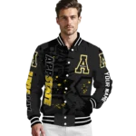 personalized-appalachian-state-mountaineers-hexagon-cluster-black-varsity-jacket-best-selling.webp