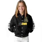 personalized-appalachian-state-mountaineers-hexagon-mesh-black-varsity-jacket-best-selling.webp