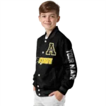 personalized-appalachian-state-mountaineers-hexagon-mesh-black-varsity-jacket-best-selling.webp