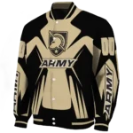 personalized army black knights spider mark gold black varsity jacket best selling.webp