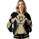 personalized army black knights spider mark gold black varsity jacket best selling.webp