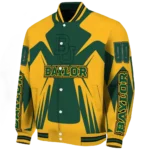 personalized baylor bears spider mark green gold varsity jacket best selling.webp