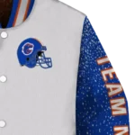 personalized-boise-state-broncos-speckled-arms-orange-gray-varsity-jacket-best-selling.webp