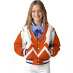 personalized-boise-state-broncos-v-stripes-orange-white-varsity-jacket-best-selling.webp