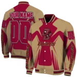 personalized boston college eagles spider mark maroon gold varsity jacket best selling.webp