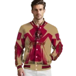 personalized boston college eagles spider mark maroon gold varsity jacket best selling.webp
