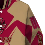 personalized boston college eagles spider mark maroon gold varsity jacket best selling.webp