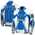 personalized buffalo bulls spider mark royal blue white varsity jacket best selling.webp