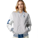 personalized-byu-cougars-speckled-arms-blue-gray-varsity-jacket-best-selling.webp