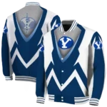 personalized-byu-cougars-v-stripes-blue-white-varsity-jacket-best-selling.webp