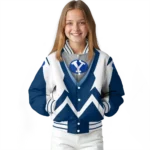 personalized-byu-cougars-v-stripes-blue-white-varsity-jacket-best-selling.webp