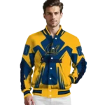 personalized california golden bears spider mark blue gold varsity jacket best selling.webp