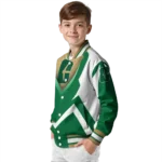 personalized-charlotte-49ers-v-stripes-green-white-varsity-jacket-best-selling.webp
