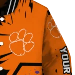 personalized-clemson-tigers-hexagon-cluster-orange-black-varsity-jacket-best-selling.webp