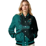 personalized-coastal-carolina-chanticleers-hexagon-mesh-green-black-varsity-jacket-best-selling.webp