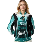 personalized-coastal-carolina-chanticleers-mesh-effect-green-black-varsity-jacket-best-selling.webp
