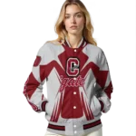 personalized colgate raiders spider mark maroon gray varsity jacket best selling.webp
