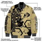 personalized-colorado-buffaloes-hexagon-cluster-gold-black-varsity-jacket-best-selling.webp