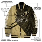 personalized-colorado-buffaloes-hexagon-mesh-gold-black-varsity-jacket-best-selling.webp
