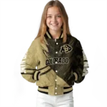 personalized-colorado-buffaloes-hexagon-mesh-gold-black-varsity-jacket-best-selling.webp