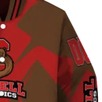 personalized cornell big red spider mark red brown varsity jacket best selling.webp