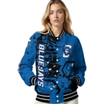 personalized-creighton-bluejays-hexagon-cluster-blue-black-varsity-jacket-best-selling.webp
