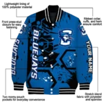 personalized-creighton-bluejays-hexagon-cluster-blue-black-varsity-jacket-best-selling.webp